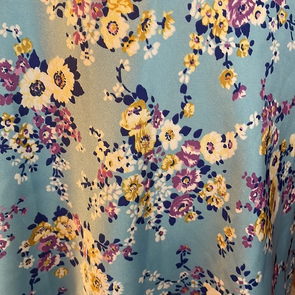 ZARA - SATIN EFFECT PRINT DRESS - Picture 7 of 10